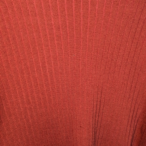 Alex Marie Rust Color Cardigan Sweater Size XL - Picture 4 of 9